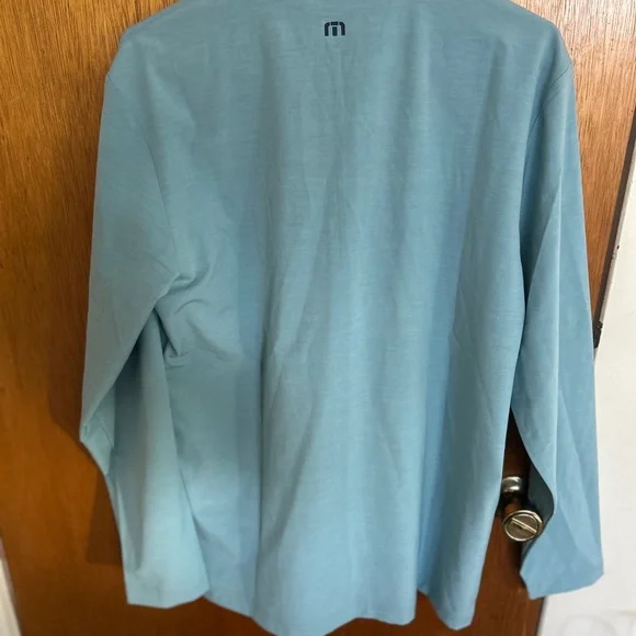 Travis Mathew Swell Season Quarter Zip Shirt Golf Performance Mens Medium $140